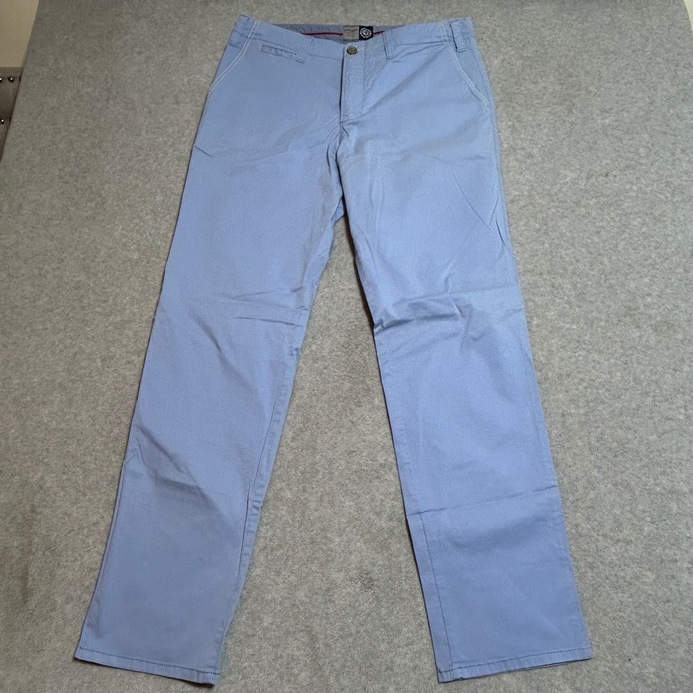 Gardeur Drake Summer‎ Cotton Stretch Pants Blue 34x32 EU 50 Perfect Condition